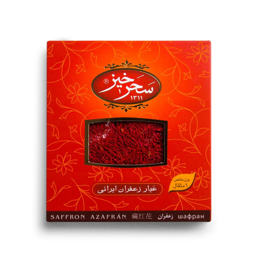 زعفران سرگل 1 مثقال کادویی سحرخیز