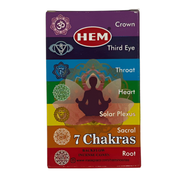 عود آبشاری هفت چاکرا