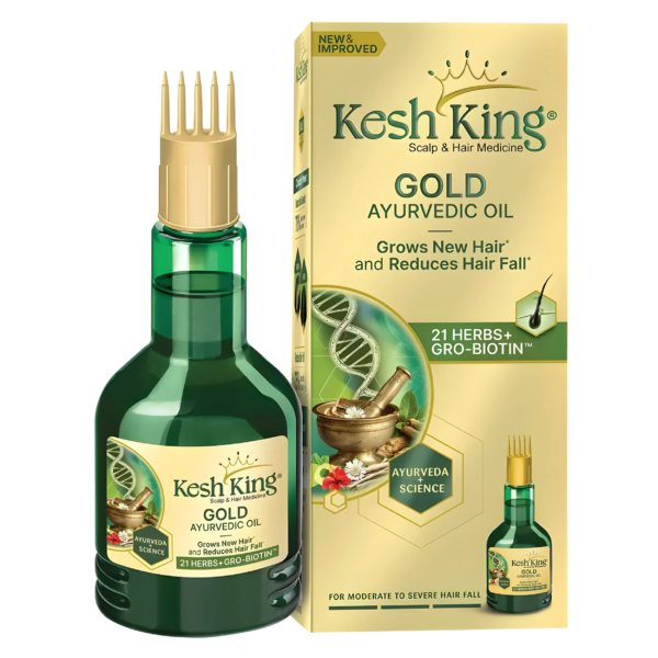 روغن آیورودیک کش کینگ گلد (Kesh King) 100 میلی لیتر