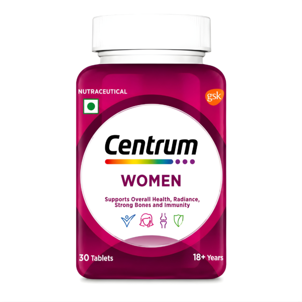 قرص مولتی ویتامین مخصوص بانوان سنتروم (Centrum) 30 عددی