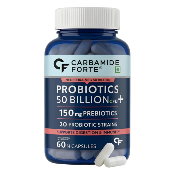 کپسول پروبیوتیک کاربامید فورته (Carbamide Forte) 50 میلیارد 60 عددی